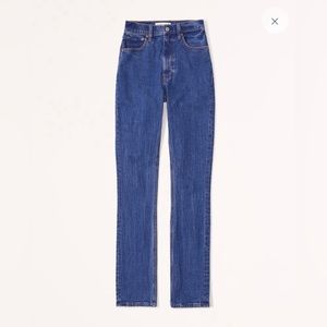 Abercrombie Ultra High Rise 90’s Slim Straight Jeans